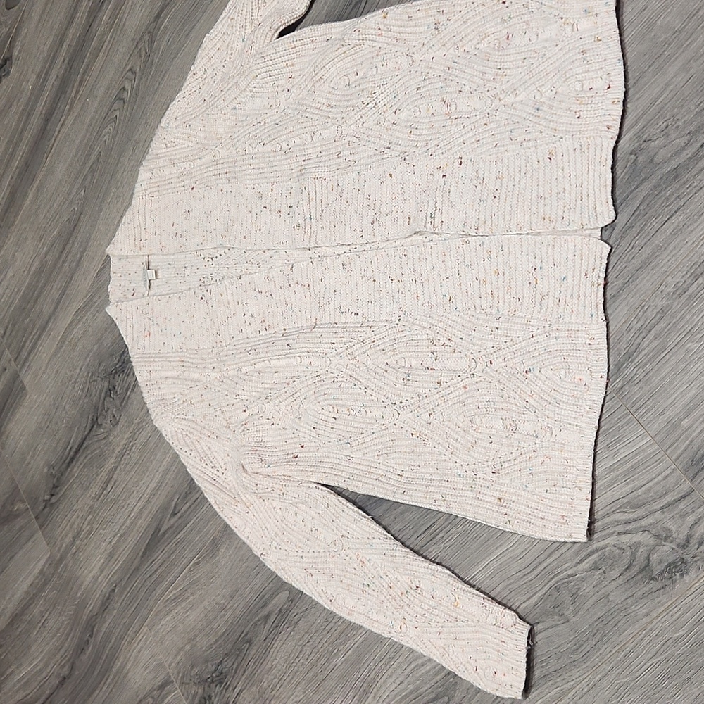 Talbots Varigated Multi Colored Long Cardigan Swe… - image 2